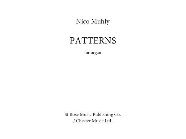 Patterns : For Organ (2013).