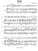 Rondo : For Horn and Piano (1997).