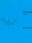 Chronometer : For Piano (2010).