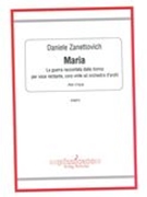 Maria - la Guerra Raccontata Della Donna : Per Voce Recitante, Coro Virile Ed Orchestra d'Archi.
