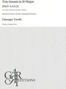 Trio Sonata In D Major (Past A.4.2.2) : For Violin, Violoncello and Continuo / Ed. Alejandro Garri.