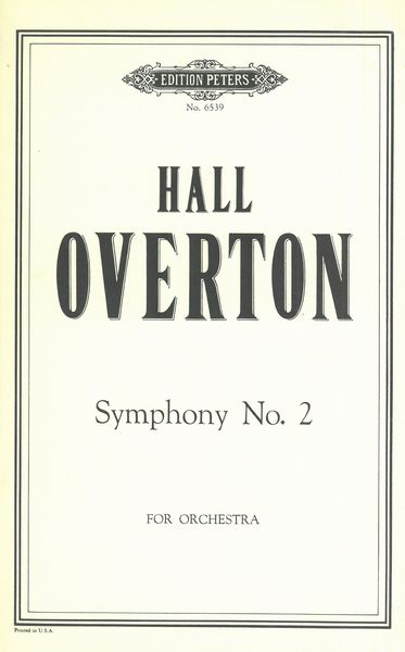 Symphony No. 2.