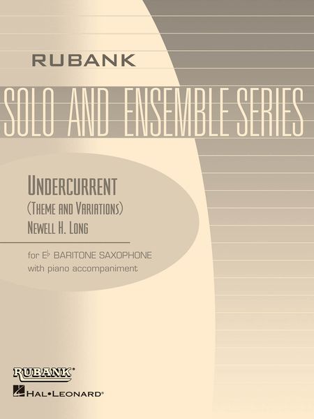 Undercurrent : For Baritone Sax & Piano.