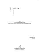 Daidai Iro (Orange) : For Solo Tenor/Lead Steel Pan, Vibraphone Or Marimba, and Opt. Instruments.