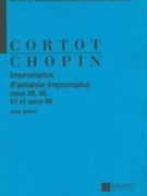 Impromptus and Fantaisie-Impromptu : For Piano / edited by Alfred Cortot.