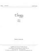 Elegy : For Oboe and Piano.