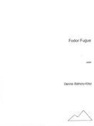 Fodor Fugue : For Violin.