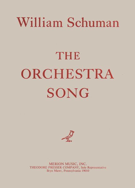 Orchestra Song : For Orchestra.