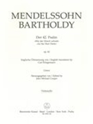 Der 42. Psalm (Wie der Hirsch Schreit=As The Hart Pants), Op. 42 / edited by John Michael Cooper.