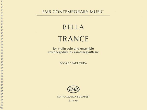 Trance : For Violin Solo and Ensemble (2013).