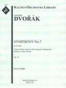 Symphony No. 7 In D Minor, Op. 70/B. 141 : For Orchestra.