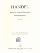 Music For The Royal Fireworks, HWV 351 / edited by Christopher Hogwood.
