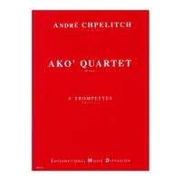 Ako' Quartet : For Four Trumpets.