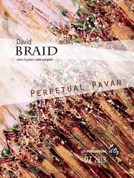 Perpetual Pavan, Op. 17b : For Violin and Guitar.