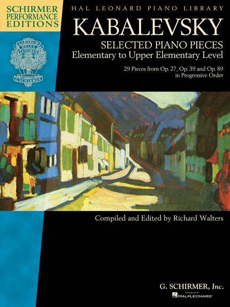 Selected Piano Pieces : Elementary To Upper Elementary Level / compiled and Ed. by Richard Walters.