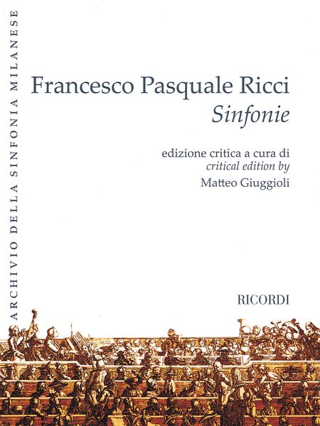 Sinfonie / edited by Matteo Giuggioli.