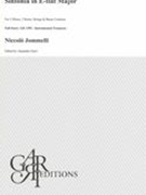 Sinfonia In E Flat Major : For 2 Oboes, 2 Horns, Strings and Basso Continuo / Ed. Alejandro Garri.