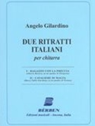 Due Ritratti Italiani : Per Chitarra (2013).