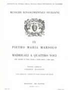 Secondo Libro Dei Madrigali A Quattro Voci.