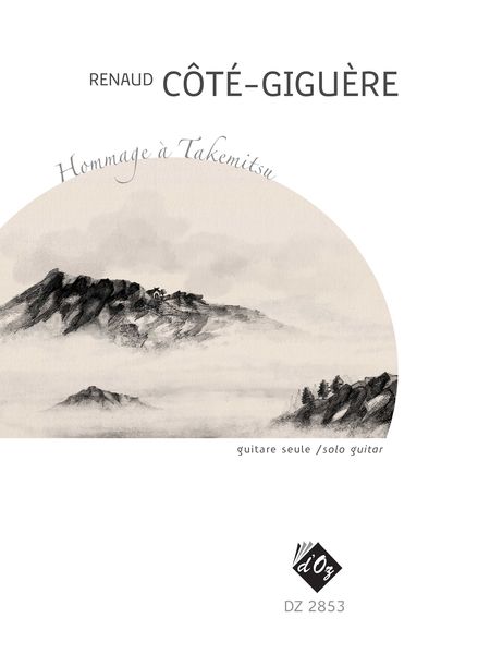 Hommage A Takemitsu : For Solo Guitar.