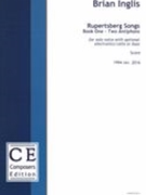 Rupertsberg Songs, Book One - 2 Antiphons : For Solo Voice With Optional Electronics/Cello Or Bass.