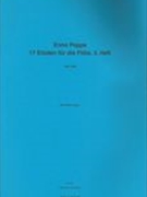 17 Etüden Für Flöte, 3. Heft (1993/2009).
