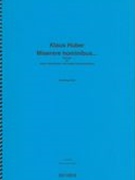 Miserere Hominibus : Kantate Für Sieben Solostimmen und Sieben Instrumentalisten (2005/06).