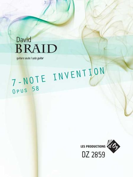 7-Note Invention, Op. 58 : For Solo Guitar.