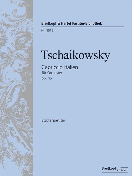 Capriccio Italien, Op. 45 : For Orchestra / edited by Polina Vajdman.
