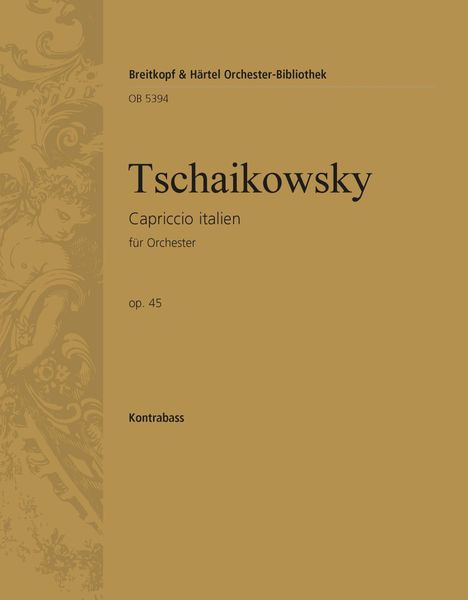 Capriccio Italien, Op. 45 : For Orchestra / edited by Polina Vajdman.
