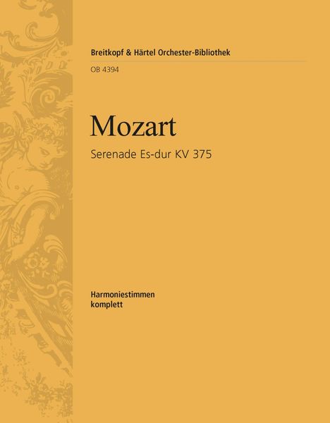 Serenade For Winds No. 11 In Eb Major, K. 375.