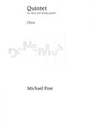 Quintet : For Oboe and String Quartet (2016).