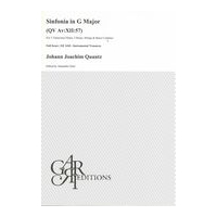Sinfonia In G Major, QV Av:XII:57 : For 2 Transverse Flutes, 2 Horns, Strings and Basso Continuo.