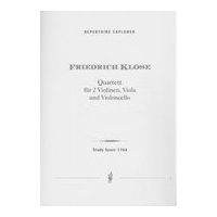 Quartett Es-Dur : Für 2 Violinen, Viola und Violoncello.