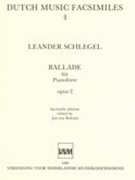 Ballade. Op. 2 : Für Pianoforte.