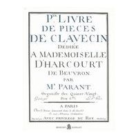 Premier Livre De Clavecin.