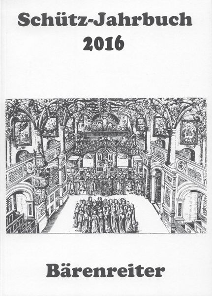 Schütz-Jahrbuch 2016.