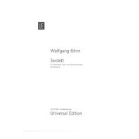 Sextett : Für Klarinette, Horn und Streichquartett (2013/14).