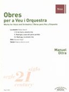 Obres Per A Veu I Orquestra.