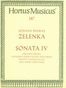 Sonata IV : Für Zwei Oboen (Violinen Oder Violine und Oboe), Fagott (Violoncello) und Basso Continuo