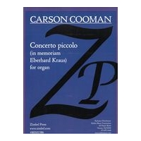Concerto Piccolo (In Memoriam Eberhard Kraus) : For Organ (2017).
