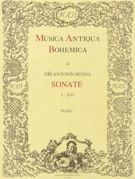 Sonate I - XVI : For Piano.