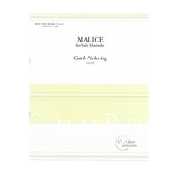 Malice : For Solo Marimba (2016).