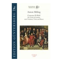 Concerto D-Moll : Für Viola Da Gamba, Zwei Violen, Viola und Basso.