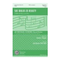 She Walks In Beauty : For TTBB With Piano and Oboe.