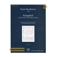 Kriegslied : Für Gemischten Chor und Orchester (2015/2016).