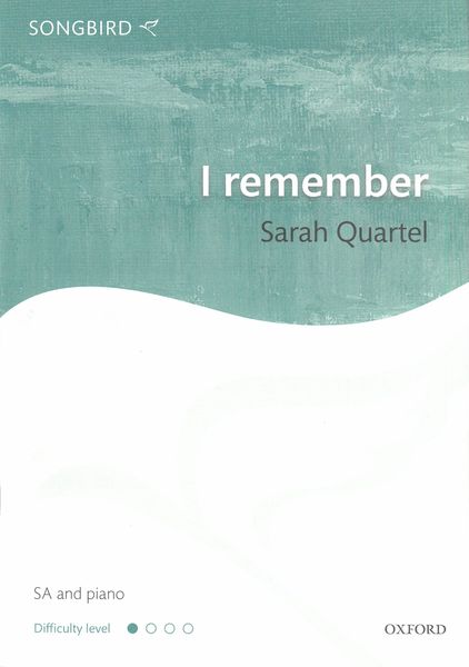 I Remember : For Sa and Piano.