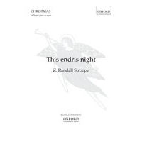 This Endris Night : For SATB and Piano Or Organ Or Orchestra.