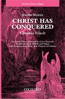Christ Has Conquered (Christus Vincit) : For SATB and Organ Or Ensemble / arr. Gerre Hancock.