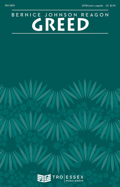 Greed : For SATB and Solo.